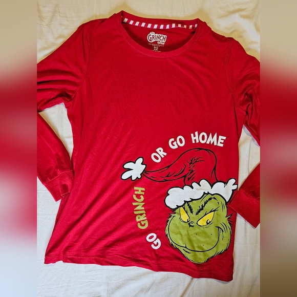 Dr. Seuss Grinch Family Holiday PJ Set - Picture 4 of 9